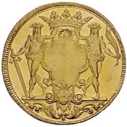 3 Ducats (Wild men) -  avers