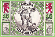 10 pfennig (Lünen) – revers
