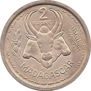 2 Francs (Essai) – reverso