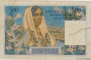 500 Francs -  аверс