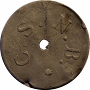 1 Franc (Compagnie sucrière de Nossy-Bé) – reverso