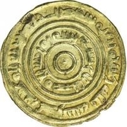 Dinar - Anonymous / In the name of Ziyadid ruler al-Muzzafar ibn 'Ali – avers