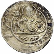 Denier Bracteate "Moritzpfennig" - Wichmann of Seeburg -  anverso