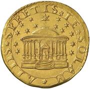 2 Doppie - Alberico I Cybo Malaspina – reverso