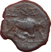 Hemiobol (Bull; ΔΑ) -  anverso