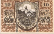 10 Heller (Matzleinsdorf) – avers