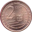2 Euro Cents -  anverso