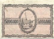 5 000 000 Mark – revers