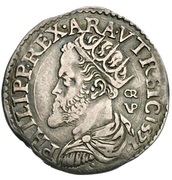 Carlino - Filippo II – anverso