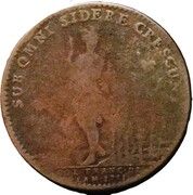 Token - Louis XV French Colony of America – rovescio