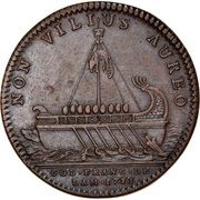 Token - Louis XV - French Colonies of America (Galley) – rovescio