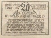 20 Pfennig – avers