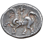 Tetradrachm (Kugelreiter Type) – revers