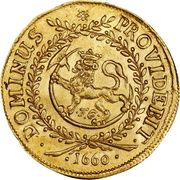 1 Ducat - Frederik III -  аверс