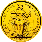 1 Franc (Piedfort gold) -  obverse