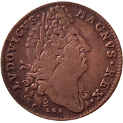 Rechenpfennig - Louis XIV - Flandre - Pucna ad Seneffam -  obverse
