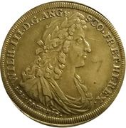Rechenpfennig - William and Mary (Lazarus Gottlieb Lauffer) -  obverse