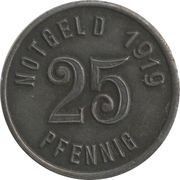 25 pfennig - Oberwesel – revers