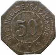 50 pfennig - Oedt (Girmes) – revers