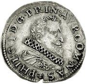 ½ Franc - Philip William -  anverso