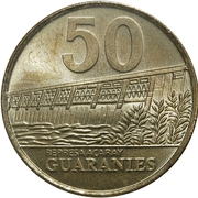 50 Guaraníes - achterkant