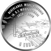 5 Euros - Willem-Alexander (Woudagemaal) – reverso