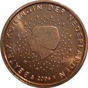 1 Euro Cent - Beatrix - dritto