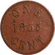 1 Cent (Fisheries and Agriculture) – аверс