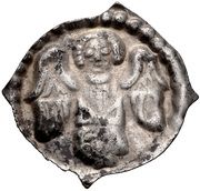 Denier bractéate - Ulrich II – avers