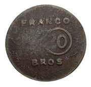 Token - Franco Bros (Record Center Token) – Vorderseite