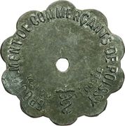 2 centimes - Groupement de commerçants - Poissy [78] – avers