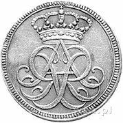 Ducat - August II Mocny (Drezno) -  voorzijde