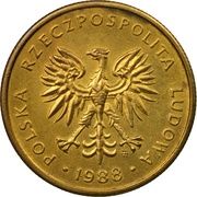 2 Zlotys (2nd Eagle Design) - dritto