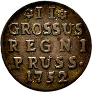 2 Gröscher - Frederick II – реверс