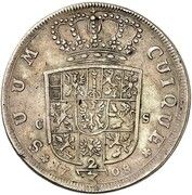 ⅔ Thaler - Frederick I – реверс