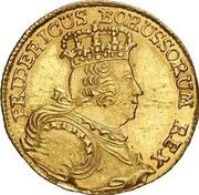 6 Kreuzers - Frederick II (Gold pattern strike) – аверс