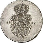 ⅔ Thaler - Frederick William I – реверс