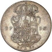 ⅔ Thaler - Frederick William I – реверс