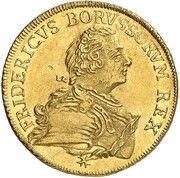 2 Frederick d'Or - Frederick II – аверс