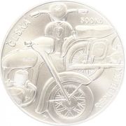 500 Korun (Jawa 250 Motorcycle) – аверс