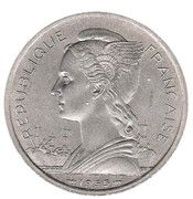 5 Francs (Essai) -  аверс