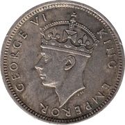 6 Pence - George VI -  dritto