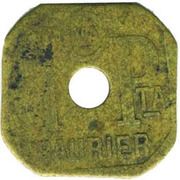 1 Peseta - Coperativa Colonia Baurier – dritto