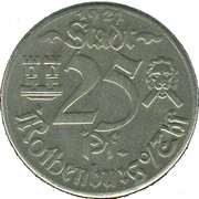25 pfennig - Rothenburg ob der Tauber – avers