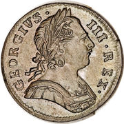 1 Farthing - George III (1st issue) – anverso