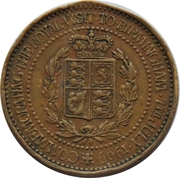 Medal - Edward VII and Alexandra (Royal Visit to Birmingham) -  avers