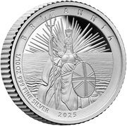 20 Pence - Charles III (1/10 oz Fine Silver) -  avers