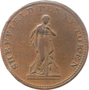 1 Penny (Yorkshire - Sheffield / Workhouse) – avers