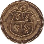 Pyaterochka Medal - 3 Boulon – anverso