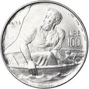 100 lires – revers